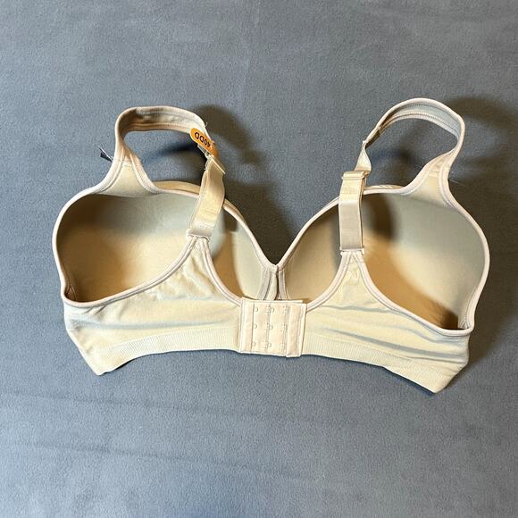 Bali Comfort Bra Womens 40DD Nude Neutral Classic Underwear Beige - Picture 4 of 9